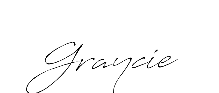 Make a beautiful signature design for name Graycie. With this signature (Antro_Vectra) style, you can create a handwritten signature for free. Graycie signature style 6 images and pictures png