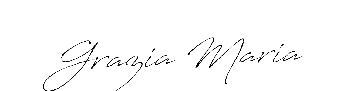You should practise on your own different ways (Antro_Vectra) to write your name (Grazia Maria) in signature. don't let someone else do it for you. Grazia Maria signature style 6 images and pictures png