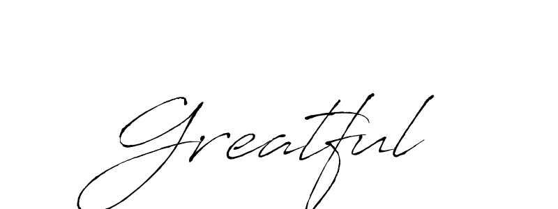 Make a beautiful signature design for name Greatful. Use this online signature maker to create a handwritten signature for free. Greatful signature style 6 images and pictures png