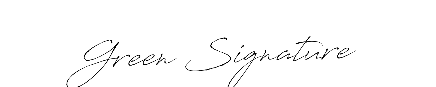 Best and Professional Signature Style for Green Signature. Antro_Vectra Best Signature Style Collection. Green Signature signature style 6 images and pictures png