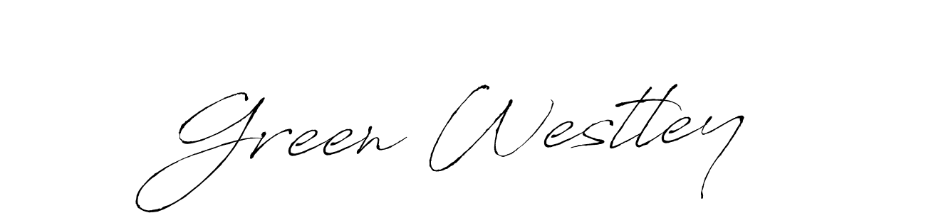 Green Westley stylish signature style. Best Handwritten Sign (Antro_Vectra) for my name. Handwritten Signature Collection Ideas for my name Green Westley. Green Westley signature style 6 images and pictures png