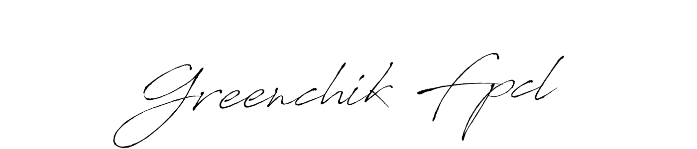 if you are searching for the best signature style for your name Greenchik Fpcl. so please give up your signature search. here we have designed multiple signature styles  using Antro_Vectra. Greenchik Fpcl signature style 6 images and pictures png