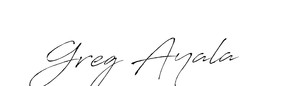 You should practise on your own different ways (Antro_Vectra) to write your name (Greg Ayala) in signature. don't let someone else do it for you. Greg Ayala signature style 6 images and pictures png