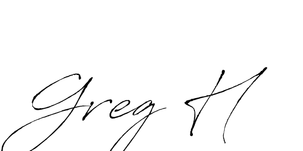 This is the best signature style for the Greg H name. Also you like these signature font (Antro_Vectra). Mix name signature. Greg H signature style 6 images and pictures png