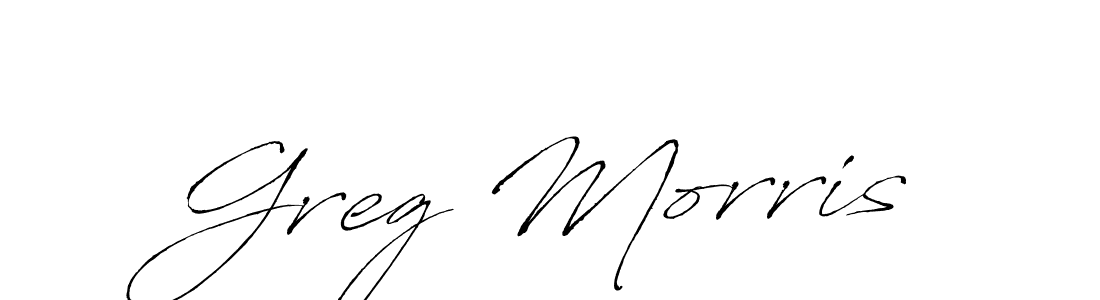 How to make Greg Morris name signature. Use Antro_Vectra style for creating short signs online. This is the latest handwritten sign. Greg Morris signature style 6 images and pictures png