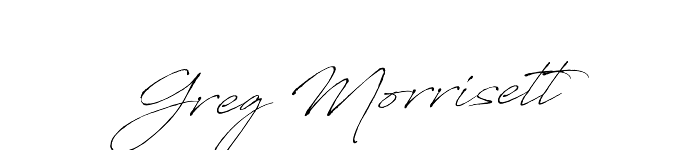 Also we have Greg Morrisett name is the best signature style. Create professional handwritten signature collection using Antro_Vectra autograph style. Greg Morrisett signature style 6 images and pictures png