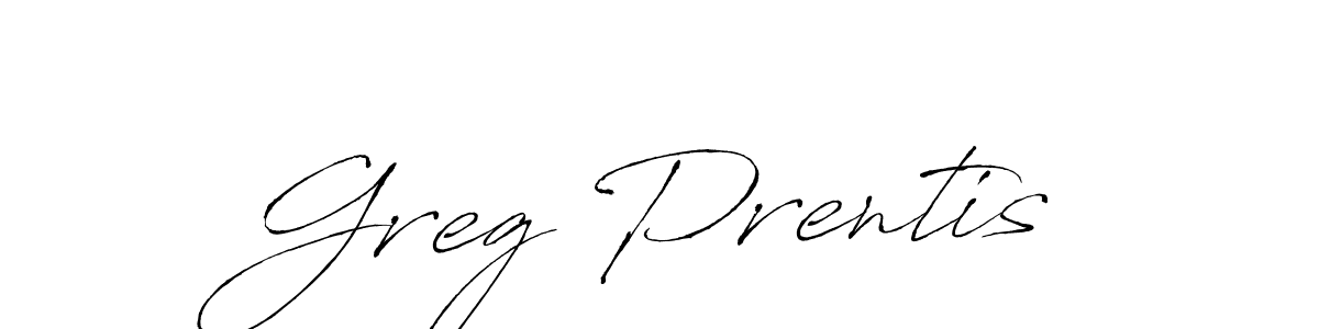 The best way (Antro_Vectra) to make a short signature is to pick only two or three words in your name. The name Greg Prentis include a total of six letters. For converting this name. Greg Prentis signature style 6 images and pictures png