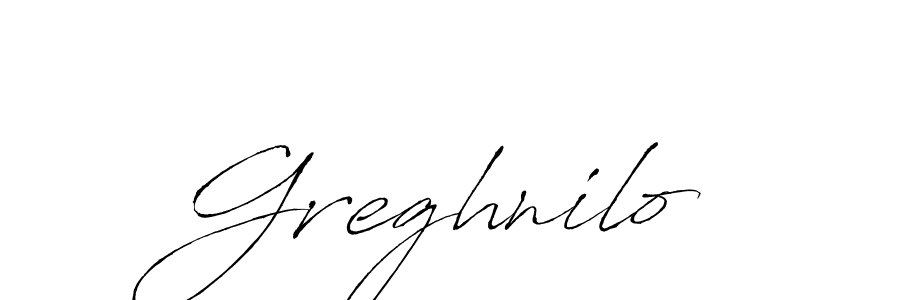 You should practise on your own different ways (Antro_Vectra) to write your name (Greghnilo) in signature. don't let someone else do it for you. Greghnilo signature style 6 images and pictures png