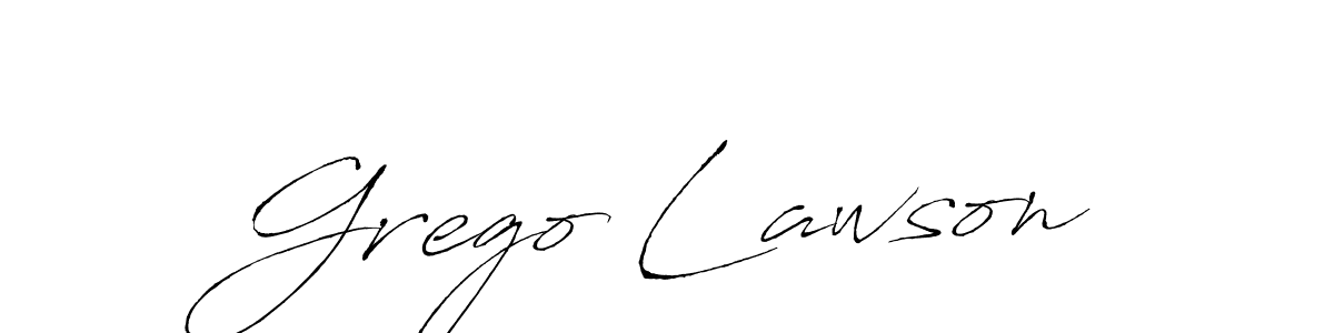 This is the best signature style for the Grego Lawson name. Also you like these signature font (Antro_Vectra). Mix name signature. Grego Lawson signature style 6 images and pictures png