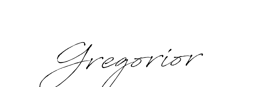 Use a signature maker to create a handwritten signature online. With this signature software, you can design (Antro_Vectra) your own signature for name Gregorior. Gregorior signature style 6 images and pictures png