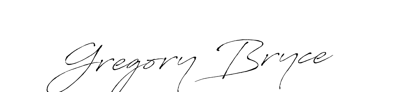 You should practise on your own different ways (Antro_Vectra) to write your name (Gregory Bryce) in signature. don't let someone else do it for you. Gregory Bryce signature style 6 images and pictures png