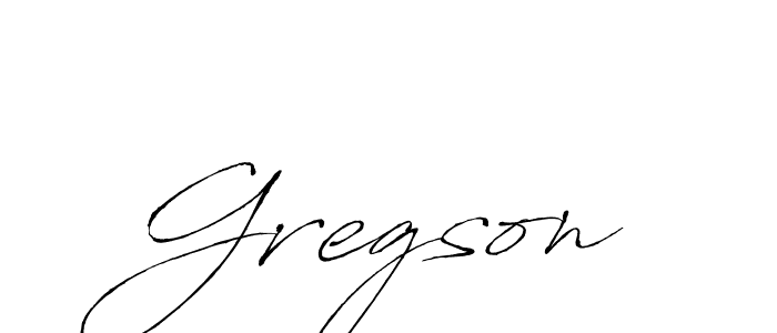 Also You can easily find your signature by using the search form. We will create Gregson name handwritten signature images for you free of cost using Antro_Vectra sign style. Gregson signature style 6 images and pictures png