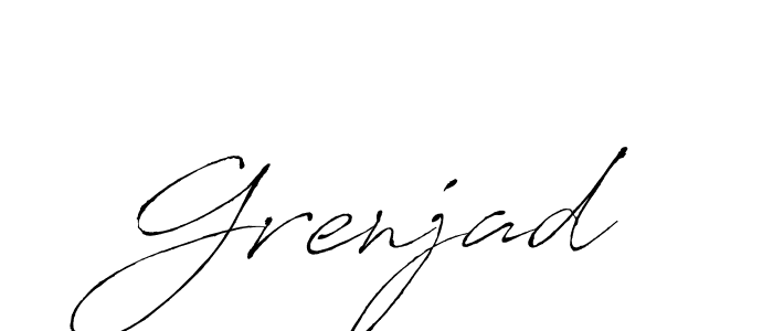 How to make Grenjad name signature. Use Antro_Vectra style for creating short signs online. This is the latest handwritten sign. Grenjad signature style 6 images and pictures png