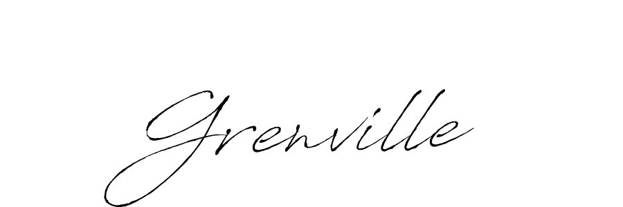 if you are searching for the best signature style for your name Grenville. so please give up your signature search. here we have designed multiple signature styles  using Antro_Vectra. Grenville signature style 6 images and pictures png