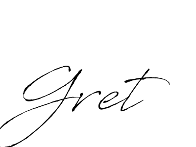 It looks lik you need a new signature style for name Gret. Design unique handwritten (Antro_Vectra) signature with our free signature maker in just a few clicks. Gret signature style 6 images and pictures png