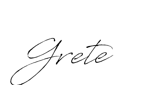 See photos of Grete official signature by Spectra . Check more albums & portfolios. Read reviews & check more about Antro_Vectra font. Grete signature style 6 images and pictures png