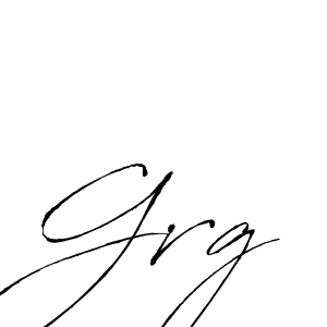 Create a beautiful signature design for name Grg. With this signature (Antro_Vectra) fonts, you can make a handwritten signature for free. Grg signature style 6 images and pictures png