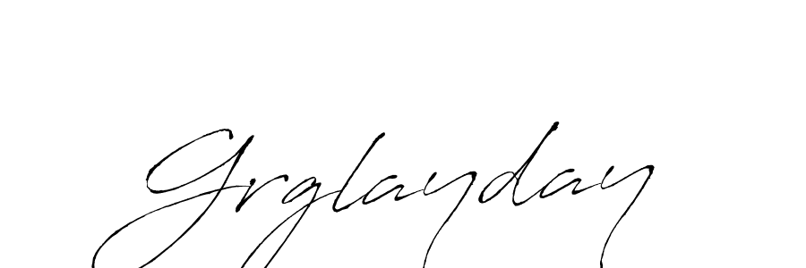 Also we have Grglayday name is the best signature style. Create professional handwritten signature collection using Antro_Vectra autograph style. Grglayday signature style 6 images and pictures png