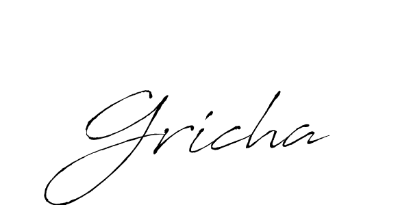 Make a short Gricha signature style. Manage your documents anywhere anytime using Antro_Vectra. Create and add eSignatures, submit forms, share and send files easily. Gricha signature style 6 images and pictures png
