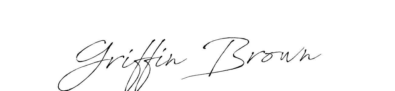Make a beautiful signature design for name Griffin Brown. Use this online signature maker to create a handwritten signature for free. Griffin Brown signature style 6 images and pictures png