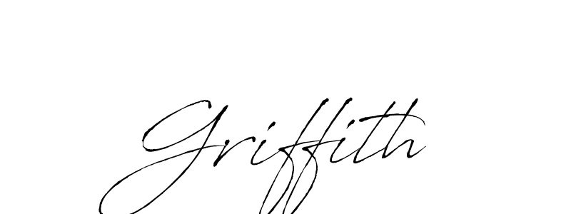 Use a signature maker to create a handwritten signature online. With this signature software, you can design (Antro_Vectra) your own signature for name Griffith. Griffith signature style 6 images and pictures png