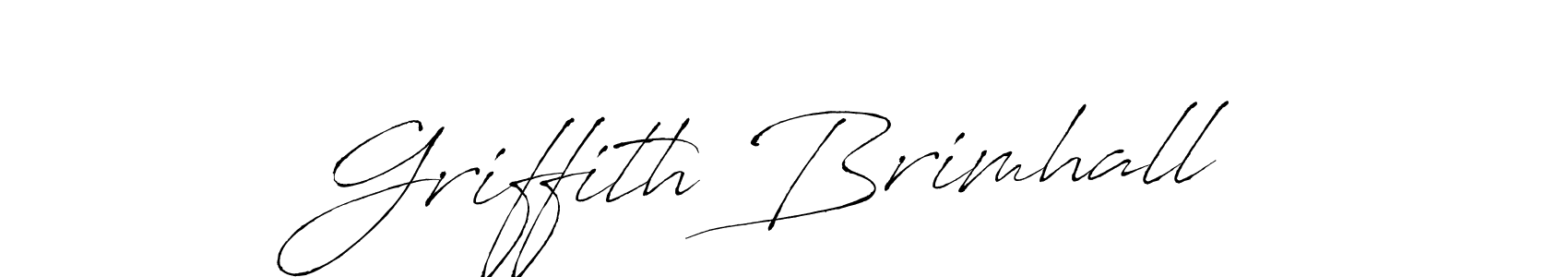 Also we have Griffith Brimhall name is the best signature style. Create professional handwritten signature collection using Antro_Vectra autograph style. Griffith Brimhall signature style 6 images and pictures png