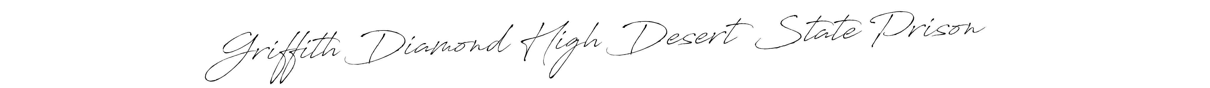 It looks lik you need a new signature style for name Griffith Diamond High Desert State Prison. Design unique handwritten (Antro_Vectra) signature with our free signature maker in just a few clicks. Griffith Diamond High Desert State Prison signature style 6 images and pictures png