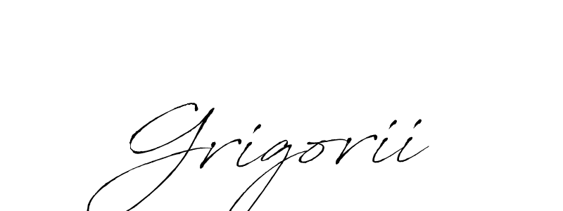 How to make Grigorii name signature. Use Antro_Vectra style for creating short signs online. This is the latest handwritten sign. Grigorii signature style 6 images and pictures png