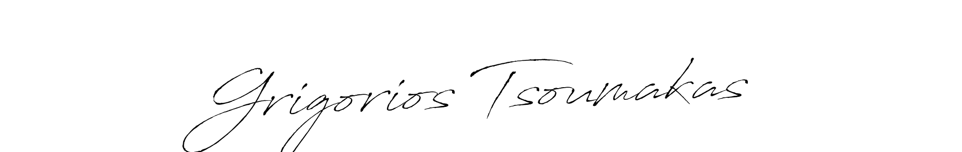 It looks lik you need a new signature style for name Grigorios Tsoumakas. Design unique handwritten (Antro_Vectra) signature with our free signature maker in just a few clicks. Grigorios Tsoumakas signature style 6 images and pictures png