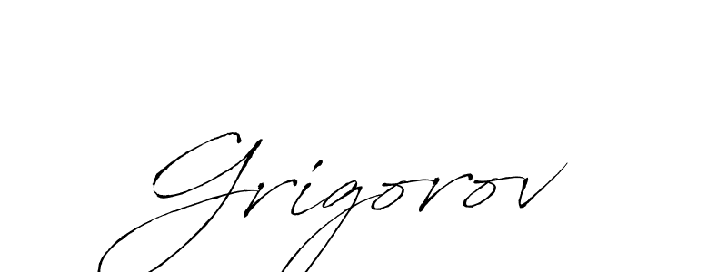 Use a signature maker to create a handwritten signature online. With this signature software, you can design (Antro_Vectra) your own signature for name Grigorov. Grigorov signature style 6 images and pictures png