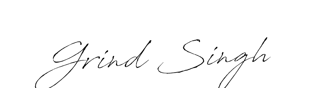 Also You can easily find your signature by using the search form. We will create Grind Singh name handwritten signature images for you free of cost using Antro_Vectra sign style. Grind Singh signature style 6 images and pictures png
