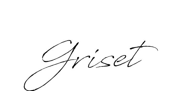 Use a signature maker to create a handwritten signature online. With this signature software, you can design (Antro_Vectra) your own signature for name Griset. Griset signature style 6 images and pictures png