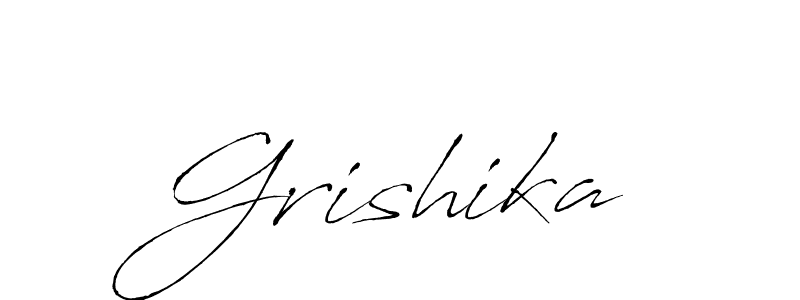 Also You can easily find your signature by using the search form. We will create Grishika name handwritten signature images for you free of cost using Antro_Vectra sign style. Grishika signature style 6 images and pictures png