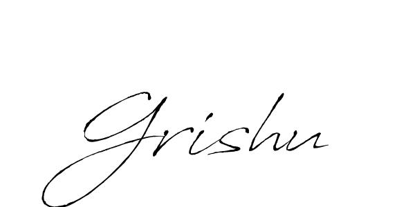 Make a beautiful signature design for name Grishu. Use this online signature maker to create a handwritten signature for free. Grishu signature style 6 images and pictures png