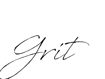 How to make Grit signature? Antro_Vectra is a professional autograph style. Create handwritten signature for Grit name. Grit signature style 6 images and pictures png