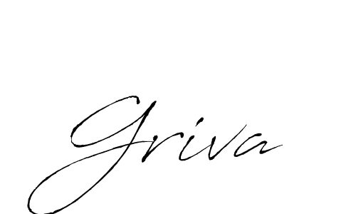 Antro_Vectra is a professional signature style that is perfect for those who want to add a touch of class to their signature. It is also a great choice for those who want to make their signature more unique. Get Griva name to fancy signature for free. Griva signature style 6 images and pictures png