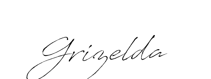 Make a beautiful signature design for name Grizelda. With this signature (Antro_Vectra) style, you can create a handwritten signature for free. Grizelda signature style 6 images and pictures png