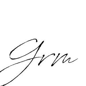 Also we have Grm name is the best signature style. Create professional handwritten signature collection using Antro_Vectra autograph style. Grm signature style 6 images and pictures png