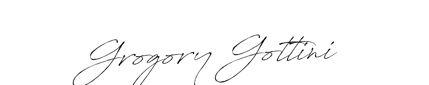 You should practise on your own different ways (Antro_Vectra) to write your name (Grogory Gottini) in signature. don't let someone else do it for you. Grogory Gottini signature style 6 images and pictures png