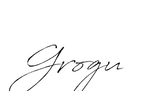 Antro_Vectra is a professional signature style that is perfect for those who want to add a touch of class to their signature. It is also a great choice for those who want to make their signature more unique. Get Grogu name to fancy signature for free. Grogu signature style 6 images and pictures png