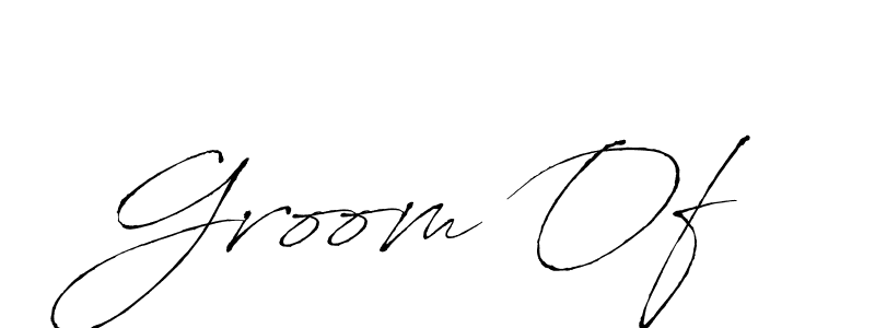 Design your own signature with our free online signature maker. With this signature software, you can create a handwritten (Antro_Vectra) signature for name Groom Of. Groom Of signature style 6 images and pictures png