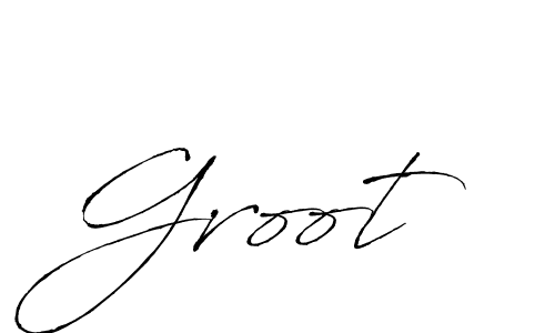 Make a beautiful signature design for name Groot. With this signature (Antro_Vectra) style, you can create a handwritten signature for free. Groot signature style 6 images and pictures png