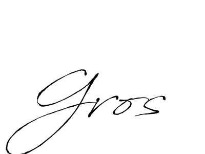 See photos of Gros official signature by Spectra . Check more albums & portfolios. Read reviews & check more about Antro_Vectra font. Gros signature style 6 images and pictures png