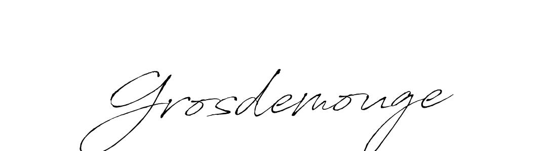 if you are searching for the best signature style for your name Grosdemouge. so please give up your signature search. here we have designed multiple signature styles  using Antro_Vectra. Grosdemouge signature style 6 images and pictures png