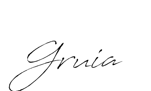 Similarly Antro_Vectra is the best handwritten signature design. Signature creator online .You can use it as an online autograph creator for name Gruia. Gruia signature style 6 images and pictures png