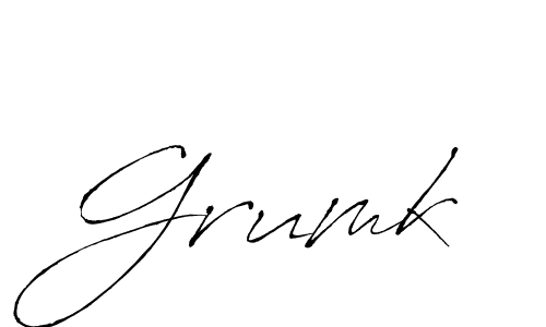 Here are the top 10 professional signature styles for the name Grumk. These are the best autograph styles you can use for your name. Grumk signature style 6 images and pictures png