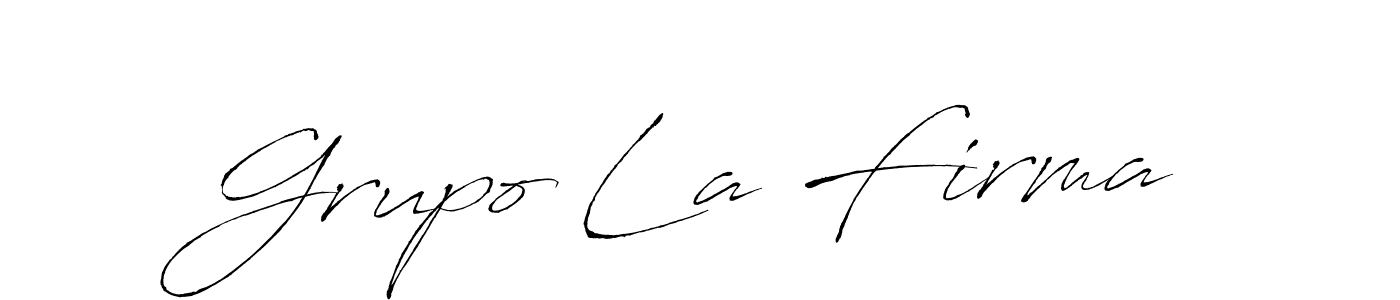 How to make Grupo La Firma signature? Antro_Vectra is a professional autograph style. Create handwritten signature for Grupo La Firma name. Grupo La Firma signature style 6 images and pictures png