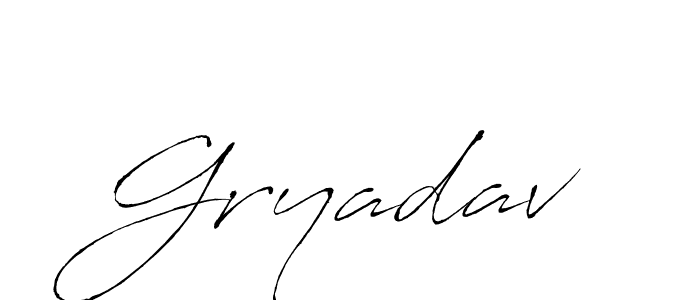 Also we have Gryadav name is the best signature style. Create professional handwritten signature collection using Antro_Vectra autograph style. Gryadav signature style 6 images and pictures png