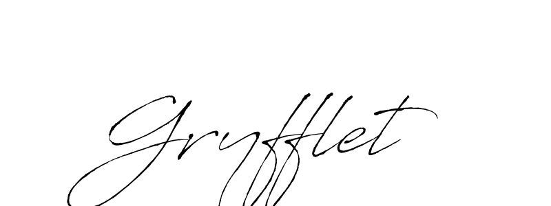 Also we have Gryfflet name is the best signature style. Create professional handwritten signature collection using Antro_Vectra autograph style. Gryfflet signature style 6 images and pictures png