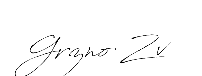 It looks lik you need a new signature style for name Grzno Zv. Design unique handwritten (Antro_Vectra) signature with our free signature maker in just a few clicks. Grzno Zv signature style 6 images and pictures png